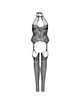 Catsuit Leg Avenue Manilla Preto