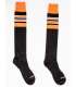 Los calcetines de Fútbol, Altas, código de Barras, Negro,Naranja 134001