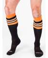 Los calcetines de Fútbol, Altas, código de Barras, Negro,Naranja 134001