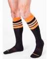 Los calcetines de Fútbol, Altas, código de Barras, Negro,Naranja 134001