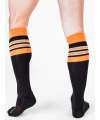 Los calcetines de Fútbol, Altas, código de Barras, Negro,Naranja 134001