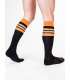 Los calcetines de Fútbol, Altas, código de Barras, Negro,Naranja 134001