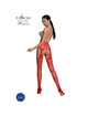 passion - eco collection bodystocking eco s001 red