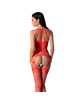 Passion - bs095 black bodystocking one size