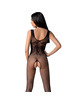 passion - bs098 bodystocking negro talla unica