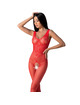 passion - bs098 bodystocking negro talla unica