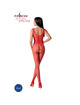 passion - bs098 bodystocking negro talla unica