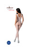 passion - bs098 black bodystocking one size