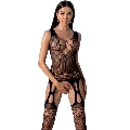 passion - bs099 black bodystocking one size