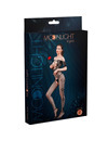moonlight - modelo 10 bodystocking negro talla unica