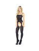 leg avenue - bodystocking con tirantes