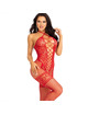 Catsuit Leg Avenue Neck Halter Vermelho 