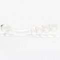 Dildo de Vidro Cristal Efeito Bolas 20 cm