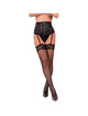 Livco corsetti fashion - ponczochy aufdaria bodystocking negro