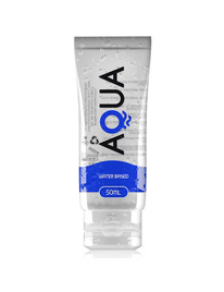 aqua quality - lubricante base de agua 50 ml