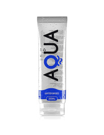 aqua quality - lubricante base de agua 200 ml