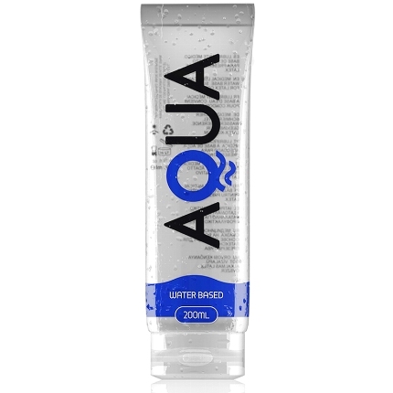 aqua quality - lubricante base de agua 200 ml