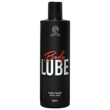 cobeco - bodylube body lube lubricante base agua latex safe 500 ml