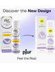 pjur - med sensitive glide lubricante base agua 100 ml