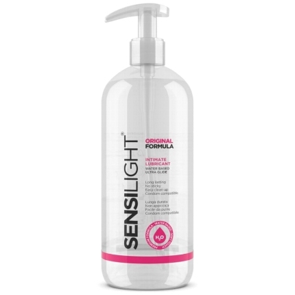 intimateline - sensilight original formula lubricante base agua 500 ml