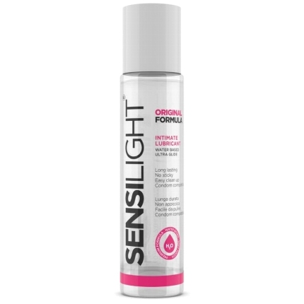 intimateline - sensilight original formula lubricante base agua 60 ml