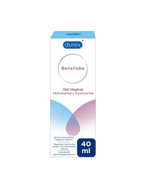 durex - sensilube gel hidratante y lubricante 40 ml