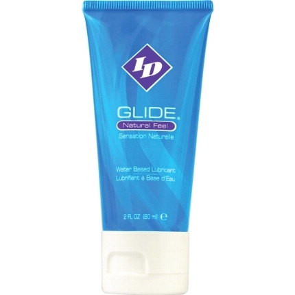 id glide - lubricante base agua ultra long lasting travel tube 60 ml