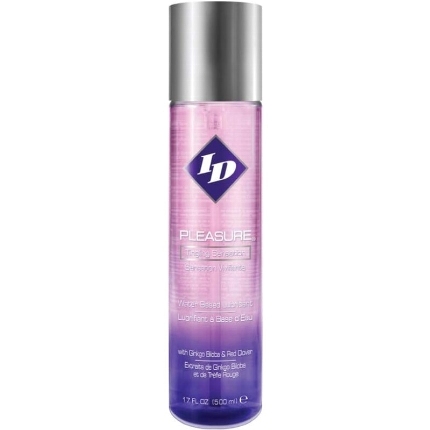 id pleasure - lubricante base agua tinging sensation 500 ml