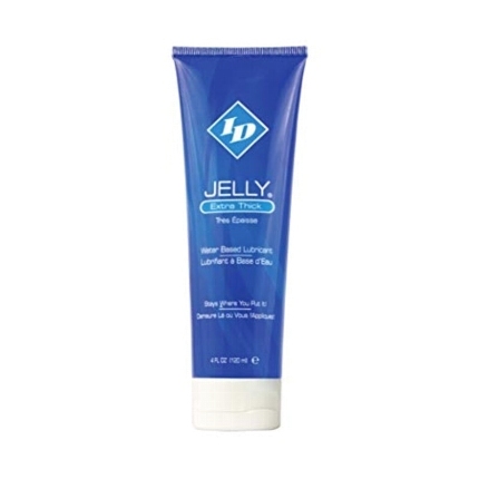 id jelly - lubricante base agua extra thick travel tube 120 ml