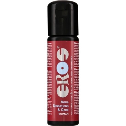 eros - lubricante medicinal base agua para mujer 100 ml