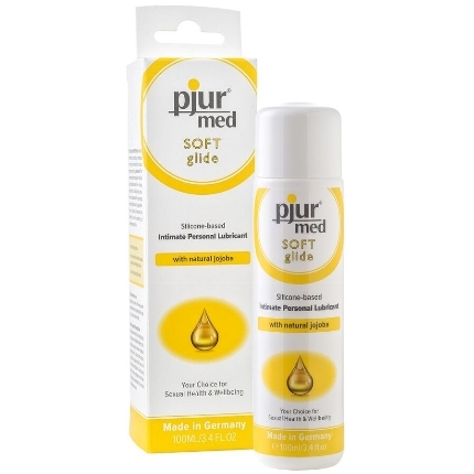 pjur - med soft glide lubricante silicona 100 ml