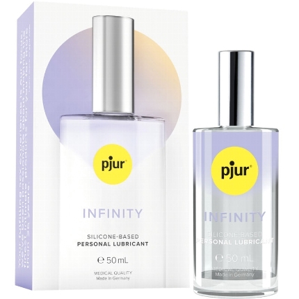 pjur - infinity lubricante personal base silicona 50 ml