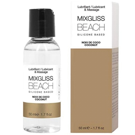 mixgliss - beach lubricante silicona 50 ml