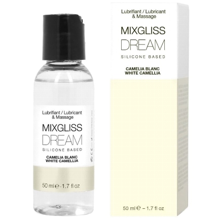 mixgliss - dream lubricante silicona camelia blanca 50 ml