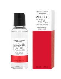 mixgliss - fatal lubricante silicona rosas 50 ml