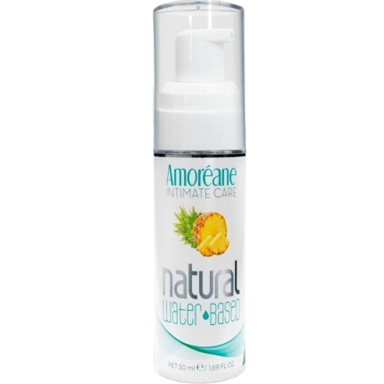 amoreane - lubricante base de agua piÑa 50 ml