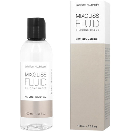 mixgliss - natural silicone base lubricant 100ml