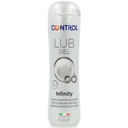 control - infinity lubricante base silicona 75 ml