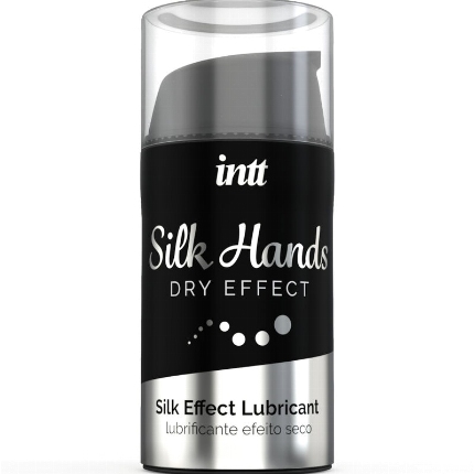 intt lubricants - silk hands lubricante formula concentrada de silicona 15 ml