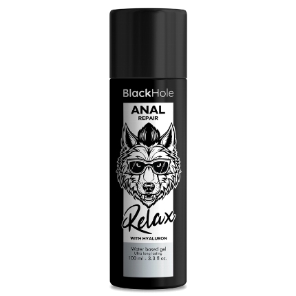 black hole - anal repair base agua relax con hyaluron 100 ml