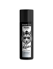 Lubrificante Água Black Hole com Ralaxante Anal com Hyaluron 30 ml