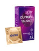 12 x Preservativos Durex Sem Látex