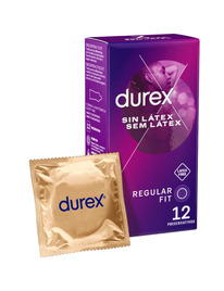 12 x Preservativos Durex Sem Látex