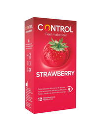 12 x Preservativos Control Sabor Morango