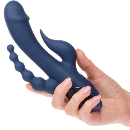 Vibrador Rabbit Calexotics Triple Orgasm Azul
