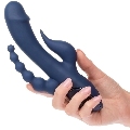 Vibrador Rabbit Calexotics Triple Orgasm Azul