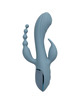 Vibrador Rabbit Calexotics Triple Ecstasy Cinzento