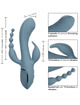Vibrador Rabbit Calexotics Triple Ecstasy Cinzento