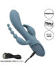 california exotics - vibrador triple Éxtasis gris