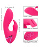 california exotics - so. cal sunshine vibrator rabbit fuchsia by california dreaming
